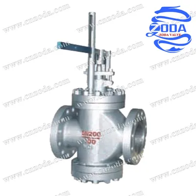 Двухседельный клапан понижения давления с рычажным управлением